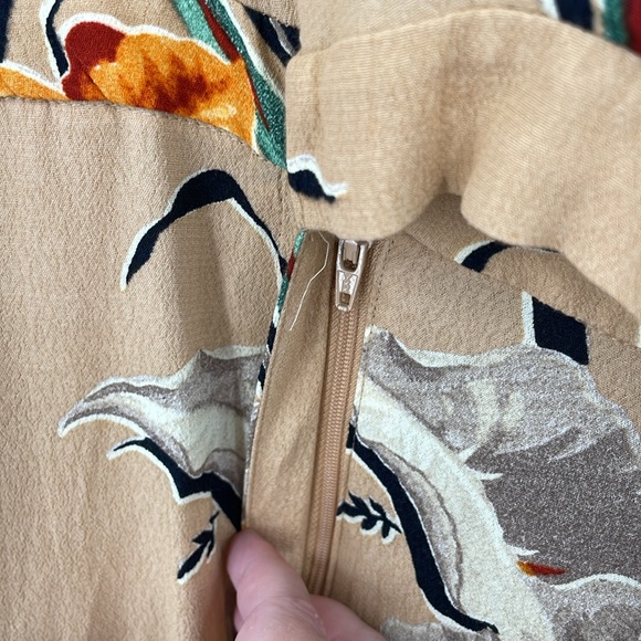 & Other Stories Paris Atelier 100% Rayon jumpsuit romper size 8 teacher - Picture 7 of 10